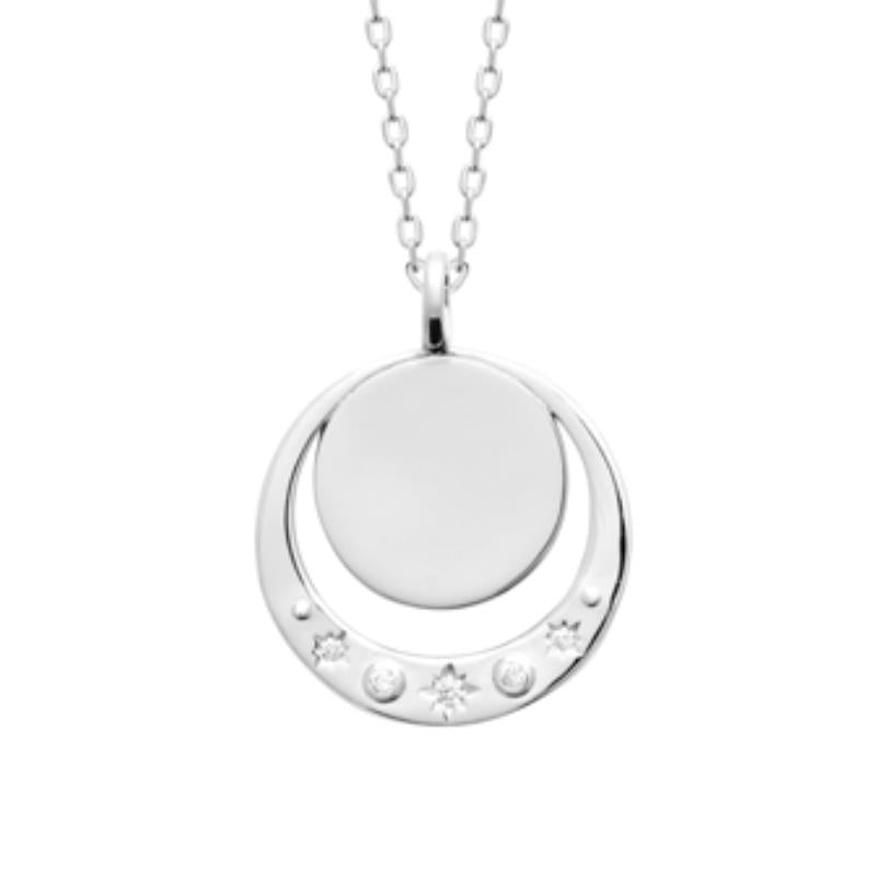 Coque de Nacre Collier argent 874249