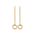Coque de Nacre Boucles d'oreilles pendantes plaqué or 2593900