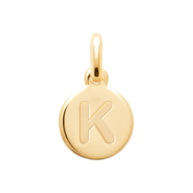 Coque de Nacre Pendentif initiale plaqué or 2775711