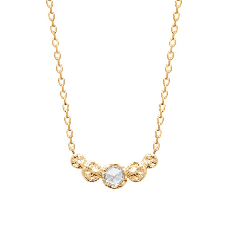 Coque de Nacre Collier plaqué or 973887