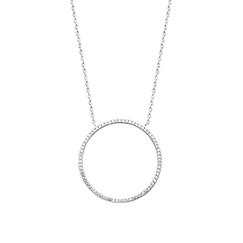 Coque de Nacre Collier argent 873170