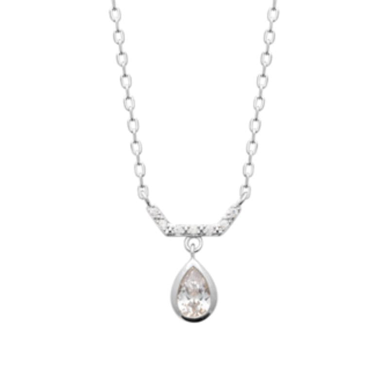 Coque de Nacre Collier argent 873721