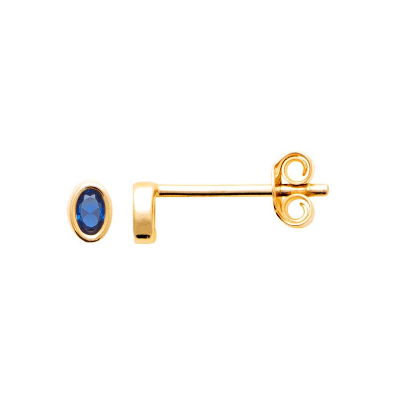 Coque de Nacre Puces d'oreilles plaqué or 23089640