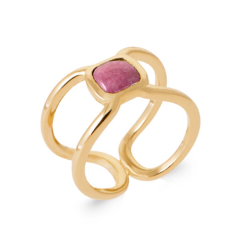 Coque de Nacre Bague plaqué or 2936420