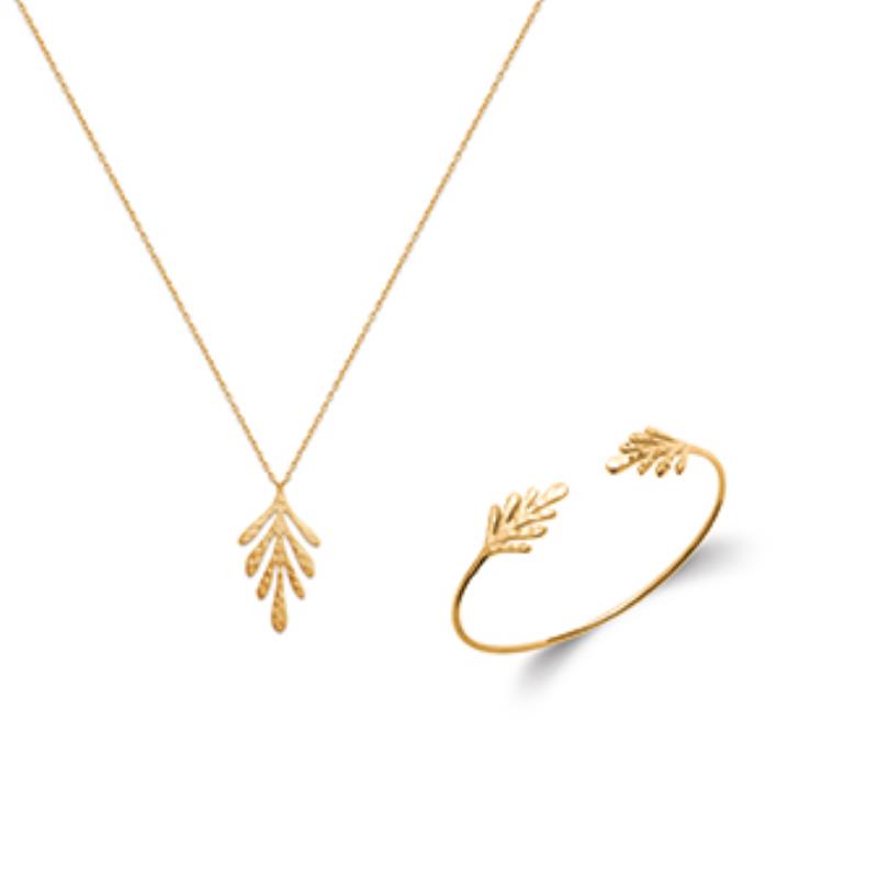 Coque de Nacre Collier plaqué or 921640