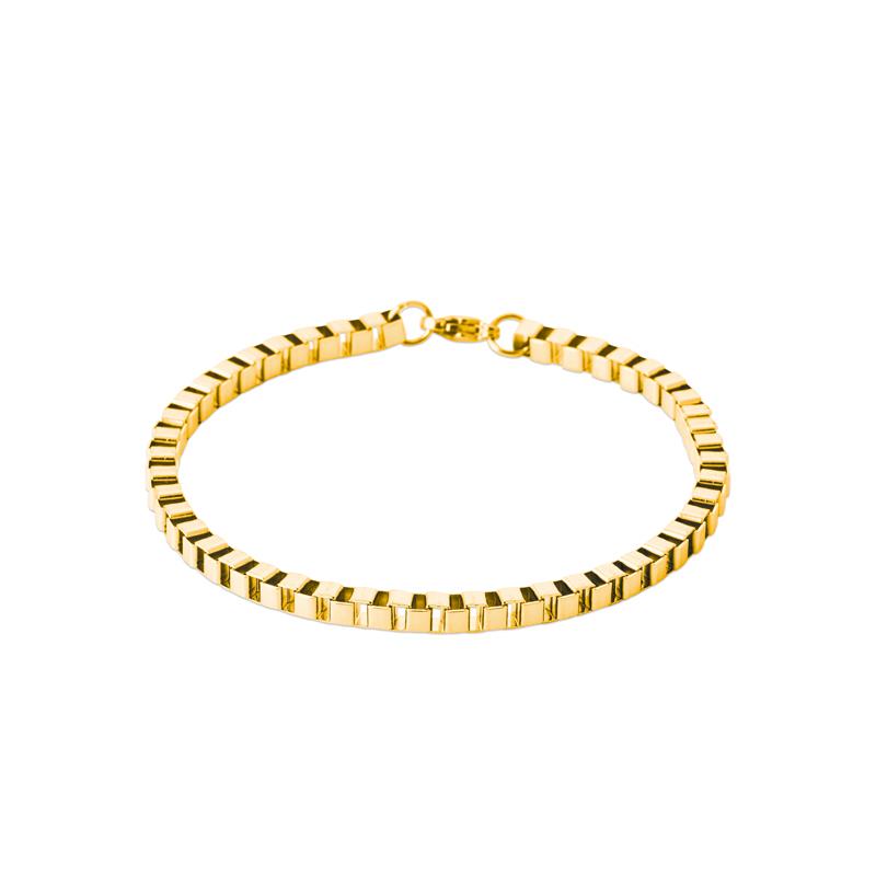 Coque de Nacre Bracelet acier doré 312164