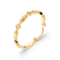 Coque de Nacre Bague plaqué or 2941510