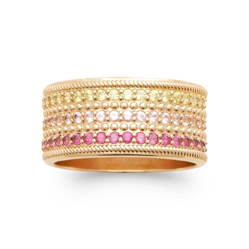 Coque de Nacre Bague plaqué or 20015905