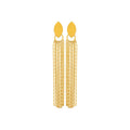Coque de Nacre Boucles d'oreilles pendantes acier doré 3122709