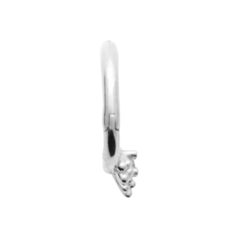 Coque de Nacre Créoles argent 1677610