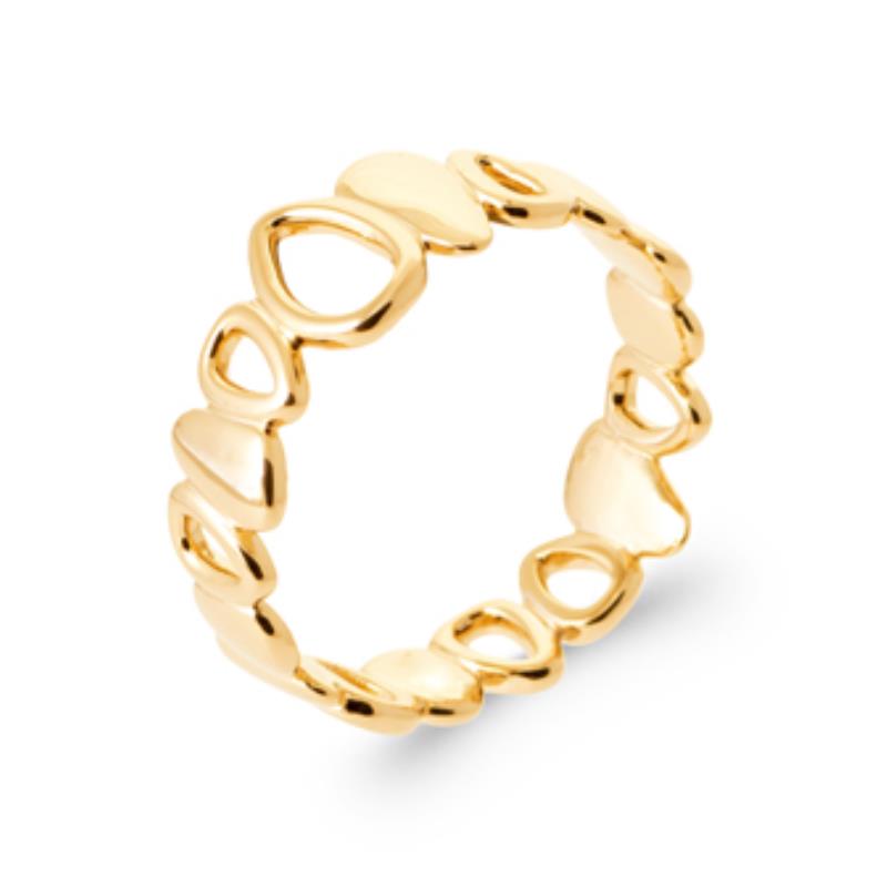 Coque de Nacre Bague plaqué or 2981100