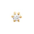 Coque de Nacre Boucle d'oreille à l'unité plaqué or 202153631U