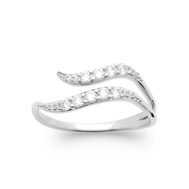 Coque de Nacre Bague argent 10010010