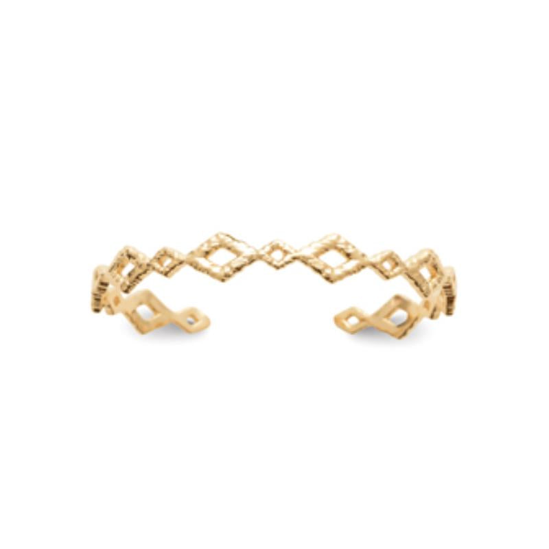 Coque de Nacre Bracelet jonc plaqué or 922218