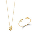 Coque de Nacre Collier plaqué or 921701