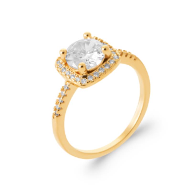 Coque de Nacre Bague plaqué or 2994510