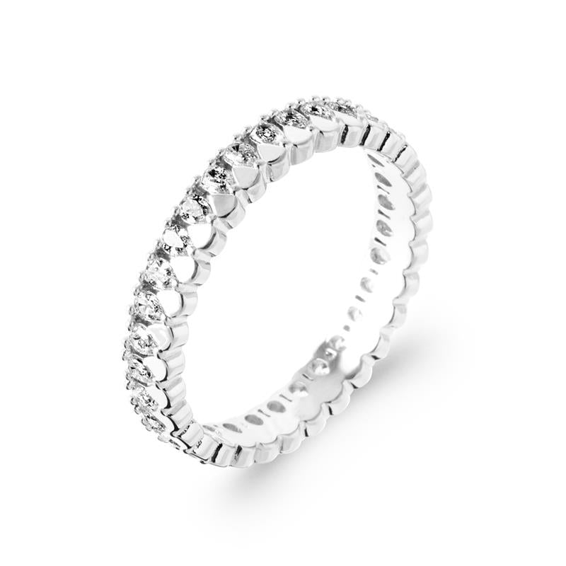 Coque de Nacre Bague argent 10013910