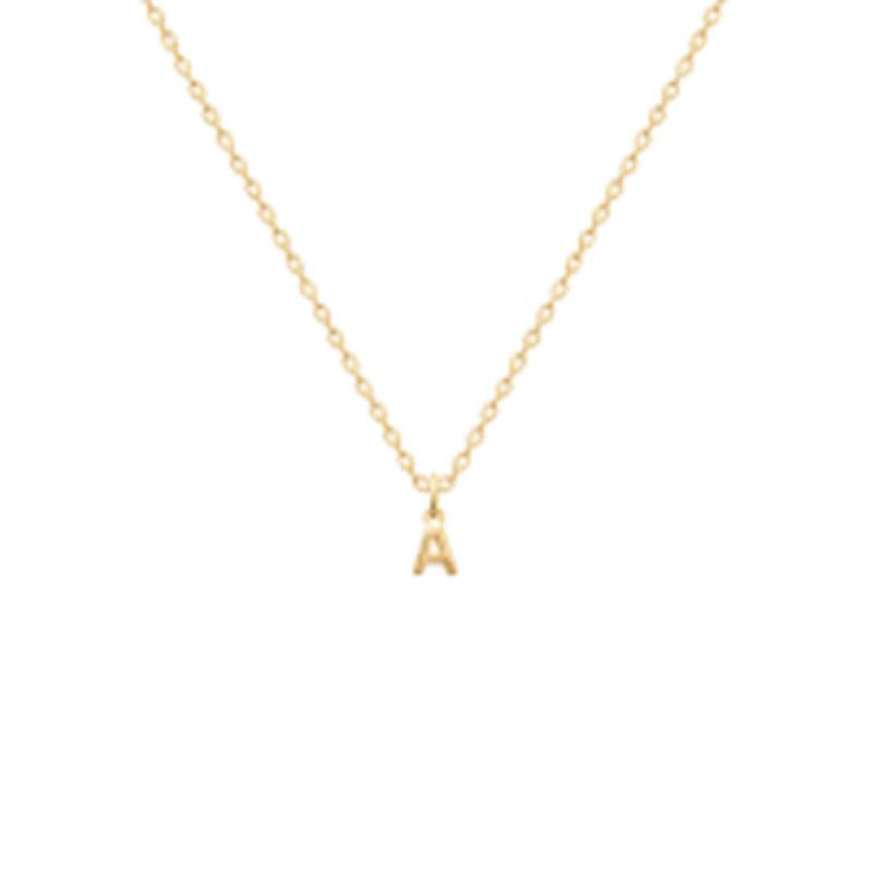 Coque de Nacre Pendentif initiale plaqué or 2775601