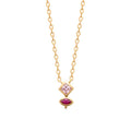 Coque de Nacre Collier plaqué or 973776