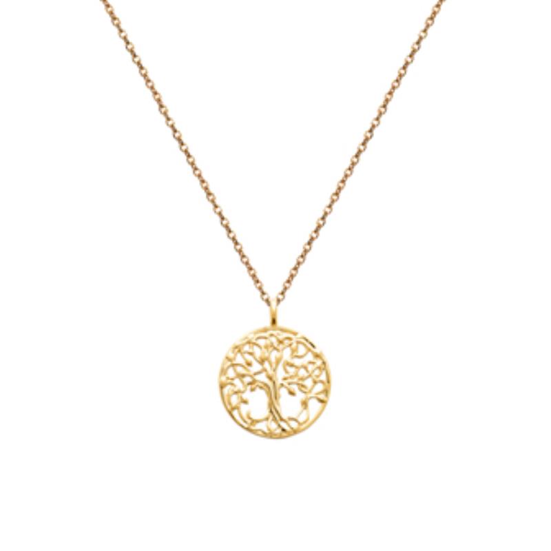 Coque de Nacre Collier plaqué or 922155