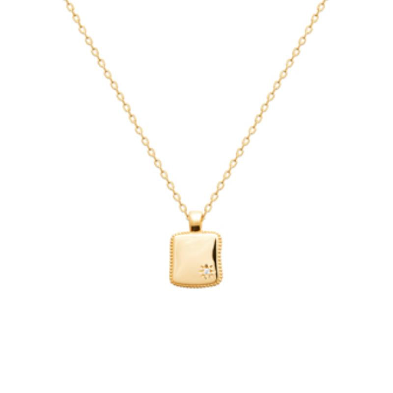 Coque de Nacre Médaille plaqué or 2782610
