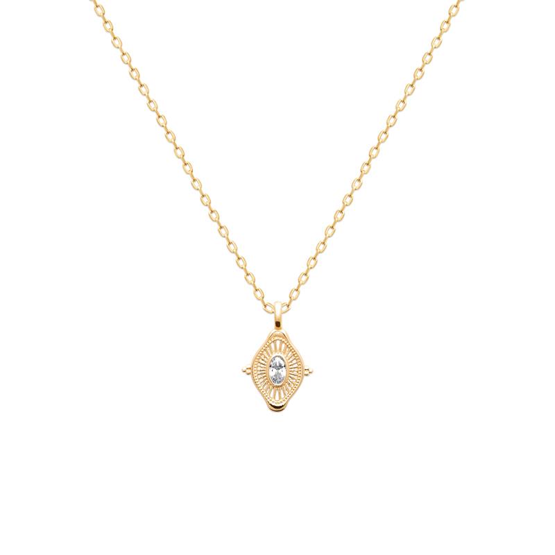 Coque de Nacre Pendentif plaqué or 2791410