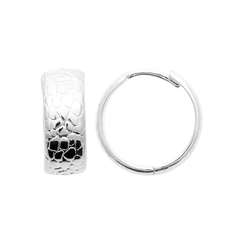 Coque de Nacre Créoles plaqué argent 4679900