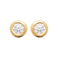Coque de Nacre Boucles d'oreilles plaqué or 20298073