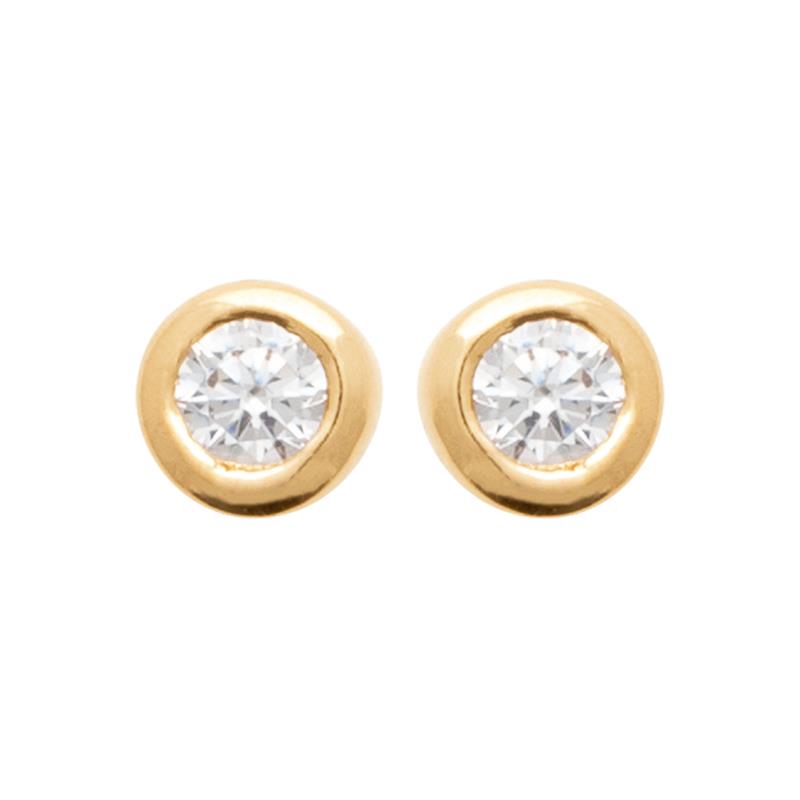 Coque de Nacre Boucles d'oreilles plaqué or 20298073