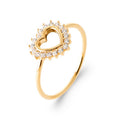 Coque de Nacre Bague plaqué or 2971510