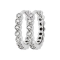 Coque de Nacre Créoles argent 1638610