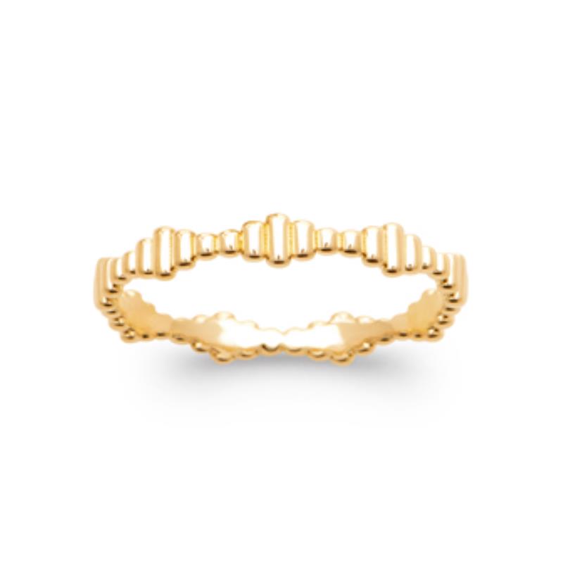 Coque de Nacre Bague plaqué or 20014100