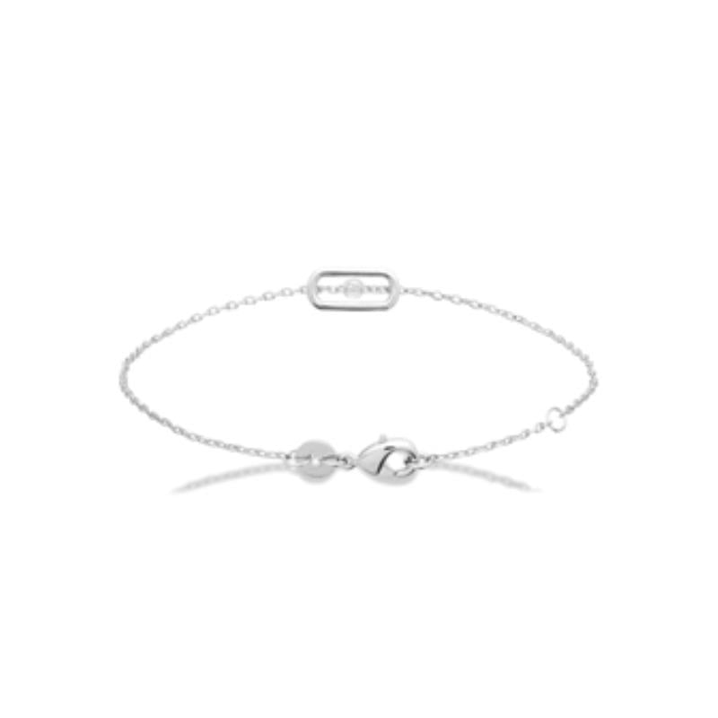 Coque de Nacre Chaîne argent 874099