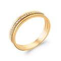 Coque de Nacre Bague plaqué or 2978610