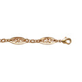 Coque de Nacre Bracelet plaqué or 900582