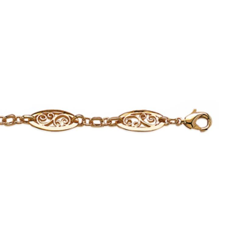Coque de Nacre Bracelet plaqué or 900582