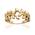 Coque de Nacre Bague plaqué or 2223210