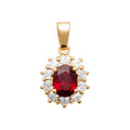 Coque de Nacre Pendentif plaqué or 2891220