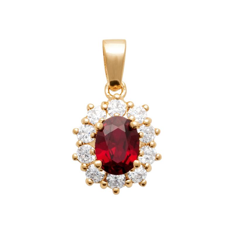 Coque de Nacre Pendentif plaqué or 2891220