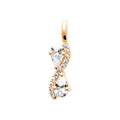 Coque de Nacre Pendentif plaqué or 2792410