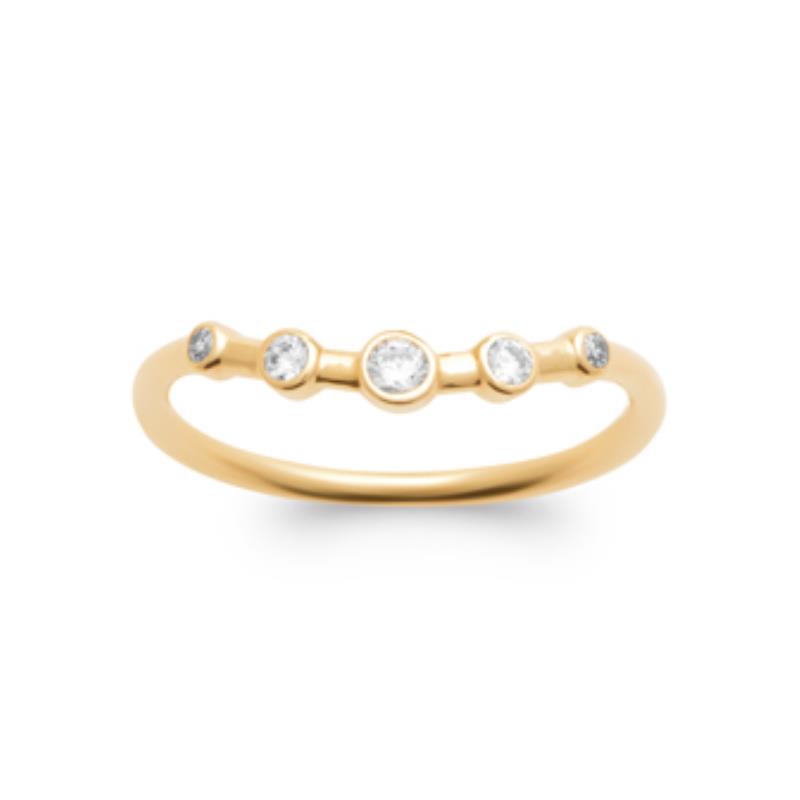 Coque de Nacre Bague plaqué or 2993210