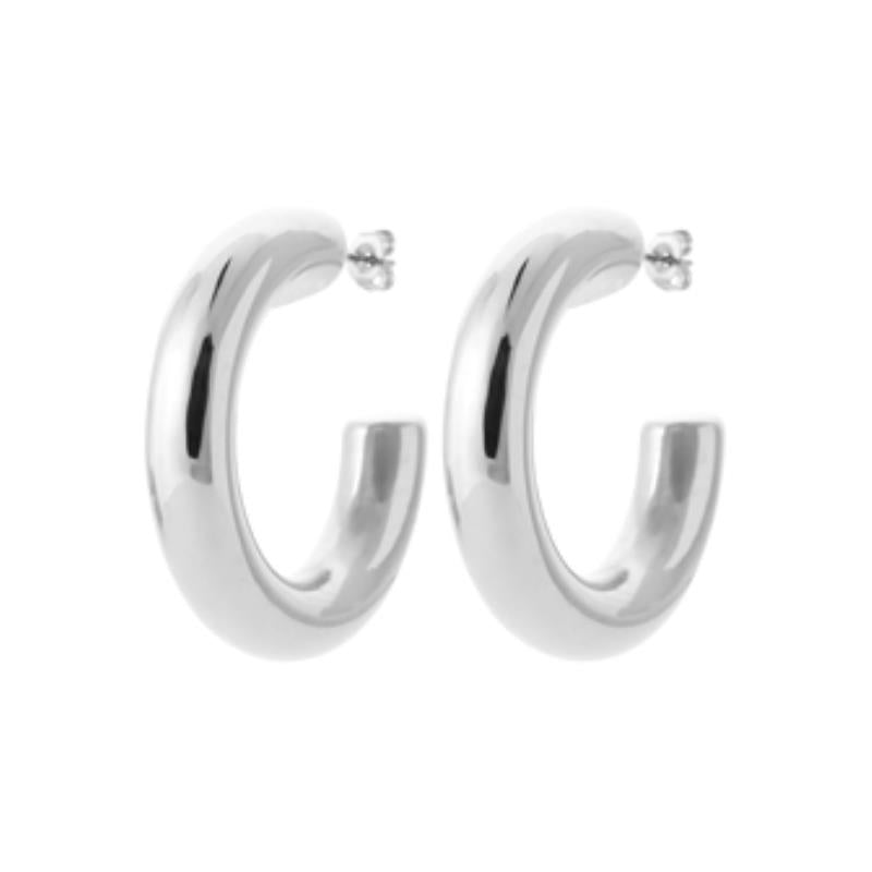 Coque de Nacre Créoles acier 3603100