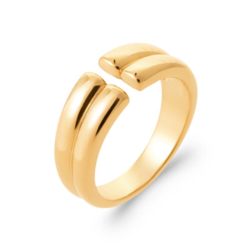 Coque de Nacre Bague plaqué or 2991300