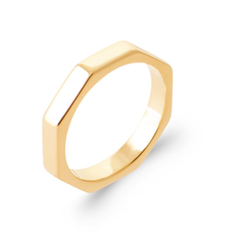 Coque de Nacre Bague plaqué or 2940500