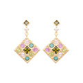 Coque de Nacre Boucles d'oreilles plaqué or 23085805
