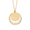 Coque de Nacre Collier plaqué or 974249