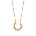 Coque de Nacre Collier plaqué or 921603