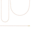 Coque de Nacre Chaîne plaqué or 290968