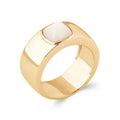 Coque de Nacre Bague plaqué or 2283004