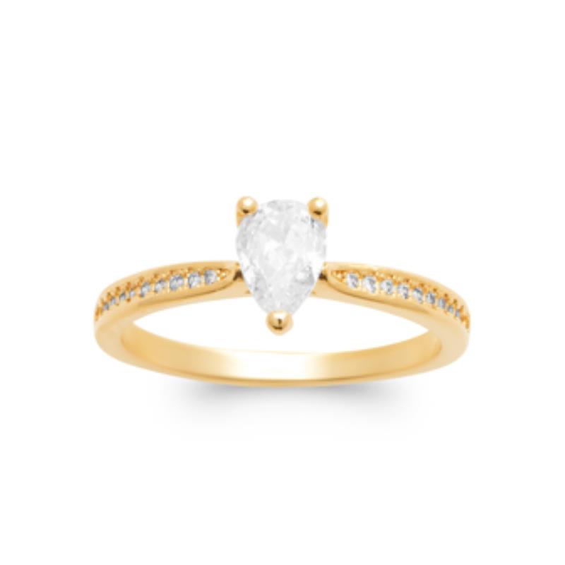 Coque de Nacre Bague plaqué or 2994110